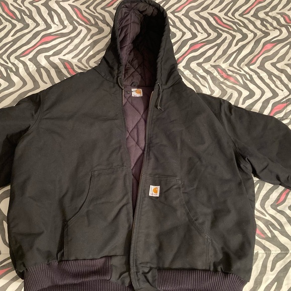 Black 3xl Tall Carhartt Jacket | Poshmark